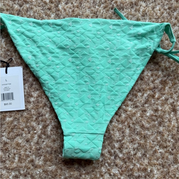 Onia Mint Bikini Bottom Size large - Picture 3 of 4